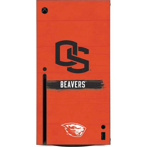 Oregon State University Texture Xbox Series X Console Skin