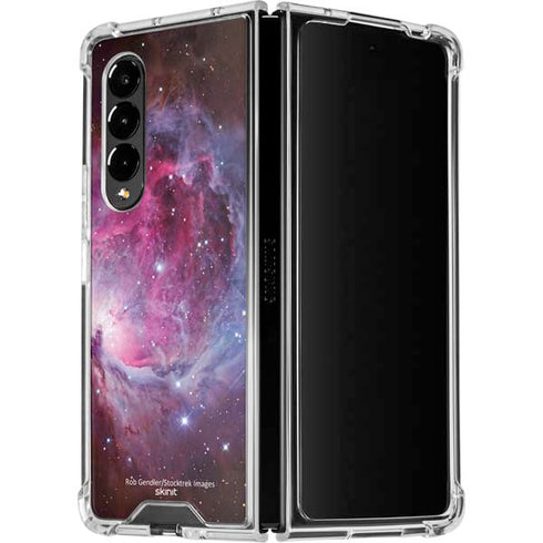 Orion Nebula and a Reflection Nebula Galaxy Z Fold4 5G Clear Case