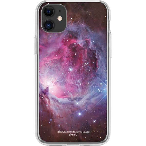 Orion Nebula and a Reflection Nebula iPhone 11 Clear Case