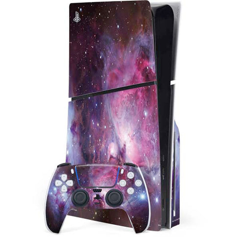 Orion Nebula and a Reflection Nebula PS5 Slim Disk Bundle Skin