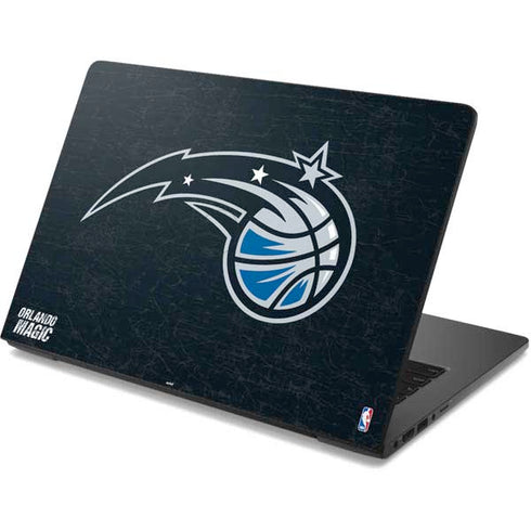 NBA Orlando Magic Black Secondary Logo Dell Chromebook Skin