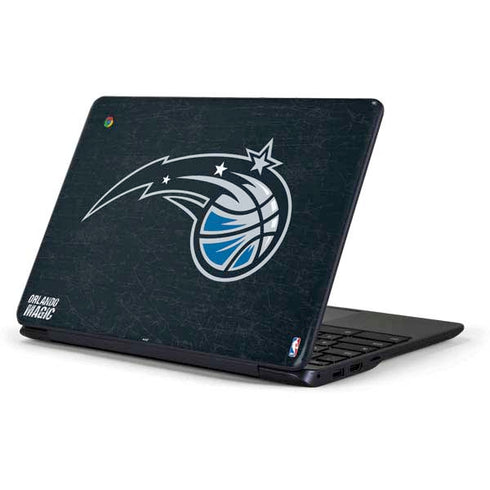 NBA Orlando Magic Black Secondary Logo Samsung Chromebook Skin