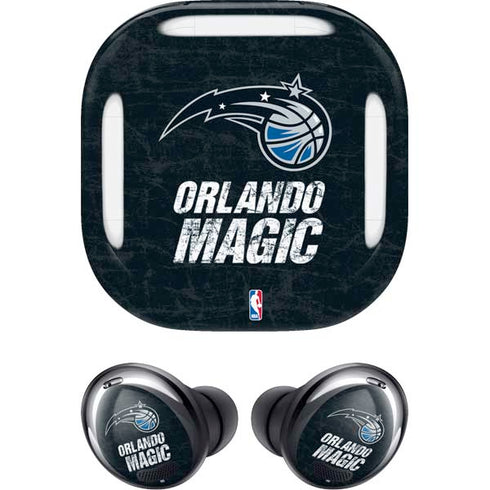 NBA Orlando Magic Black Secondary Logo Galaxy Buds Pro Skin