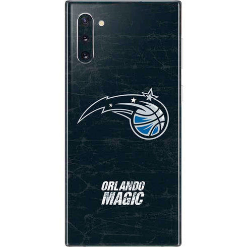 NBA Orlando Magic Black Secondary Logo Galaxy Note 10 Skin