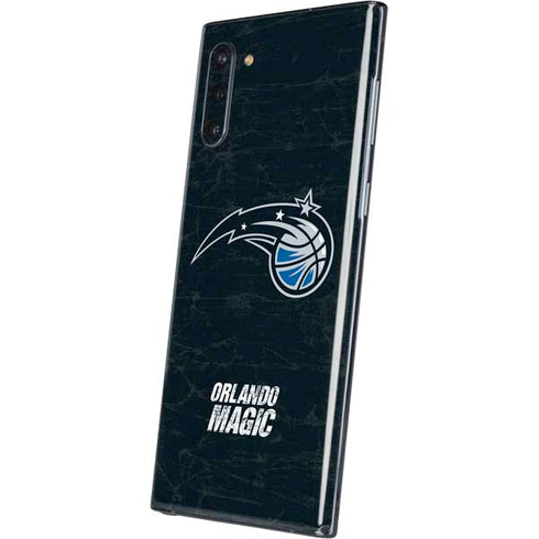 NBA Orlando Magic Black Secondary Logo Galaxy Note 10 Skin