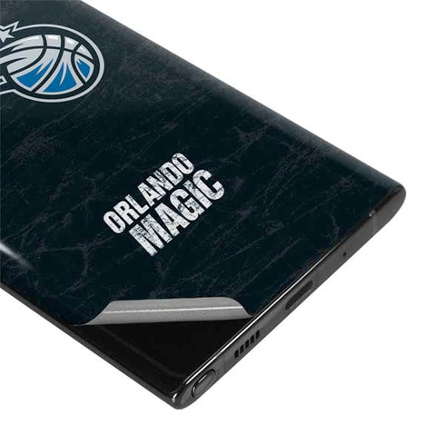 NBA Orlando Magic Black Secondary Logo Galaxy Note 10 Skin
