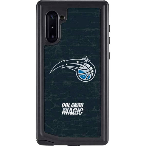 NBA Orlando Magic Black Secondary Logo Galaxy Note 10 Waterproof Case