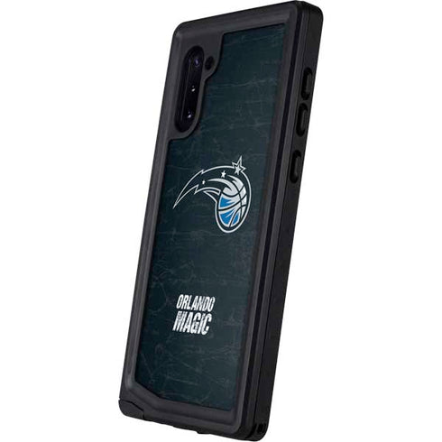 NBA Orlando Magic Black Secondary Logo Galaxy Note 10 Waterproof Case