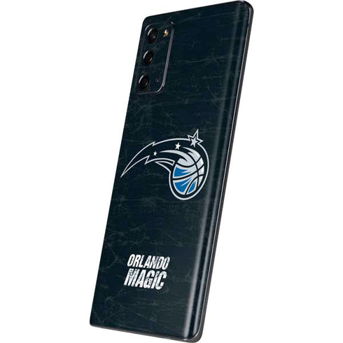 NBA Orlando Magic Black Secondary Logo Galaxy Note20 5G Skin