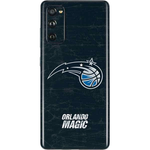 NBA Orlando Magic Black Secondary Logo Galaxy S20 Fan Edition Skin