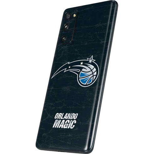 NBA Orlando Magic Black Secondary Logo Galaxy S20 Fan Edition Skin