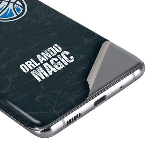 NBA Orlando Magic Black Secondary Logo Galaxy S20 Plus Skin