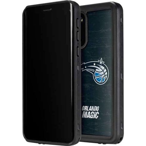 NBA Orlando Magic Black Secondary Logo Galaxy S20 Plus Waterproof Case