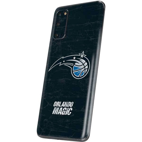 NBA Orlando Magic Black Secondary Logo Galaxy S20 Skin