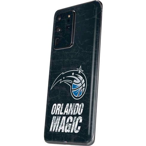 NBA Orlando Magic Black Secondary Logo Galaxy S20 Ultra 5G Skin