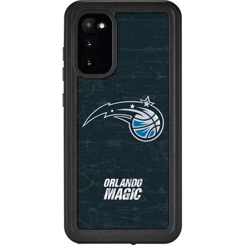 NBA Orlando Magic Black Secondary Logo Galaxy S20 Waterproof Case