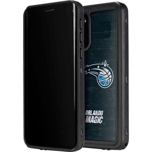 NBA Orlando Magic Black Secondary Logo Galaxy S20 Waterproof Case