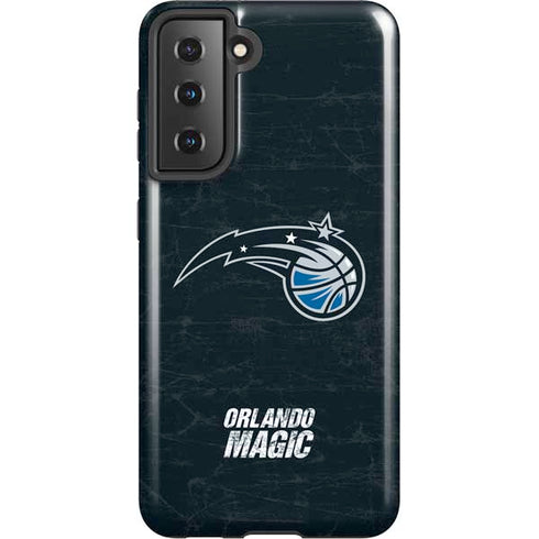 NBA Orlando Magic Black Secondary Logo Galaxy S21 5G Pro Case