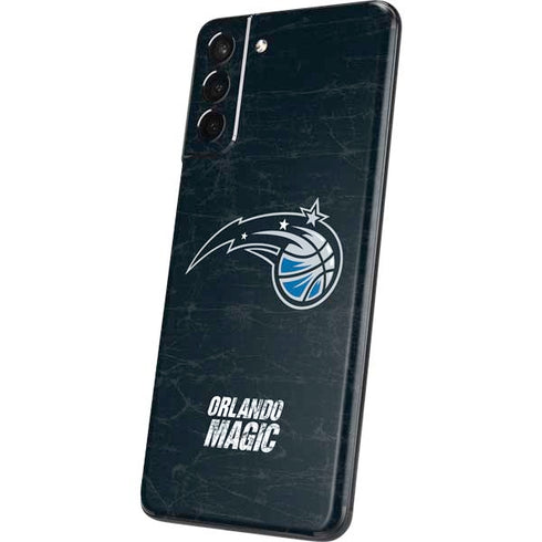 NBA Orlando Magic Black Secondary Logo Galaxy S21 5G Skin