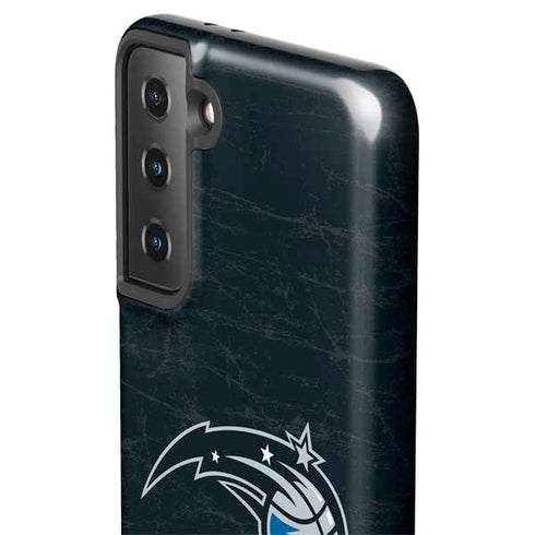 NBA Orlando Magic Black Secondary Logo Galaxy S21 FE Pro Case