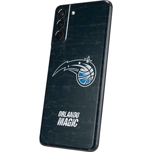NBA Orlando Magic Black Secondary Logo Galaxy S21 Plus 5G Skin