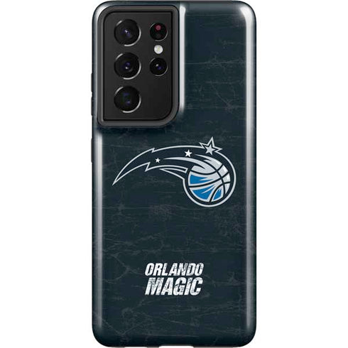 NBA Orlando Magic Black Secondary Logo Galaxy S21 Ultra 5G Pro Case