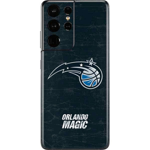 NBA Orlando Magic Black Secondary Logo Galaxy S21 Ultra 5G Skin