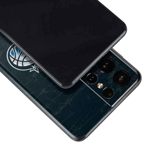 NBA Orlando Magic Black Secondary Logo Galaxy S21 Ultra 5G Skin