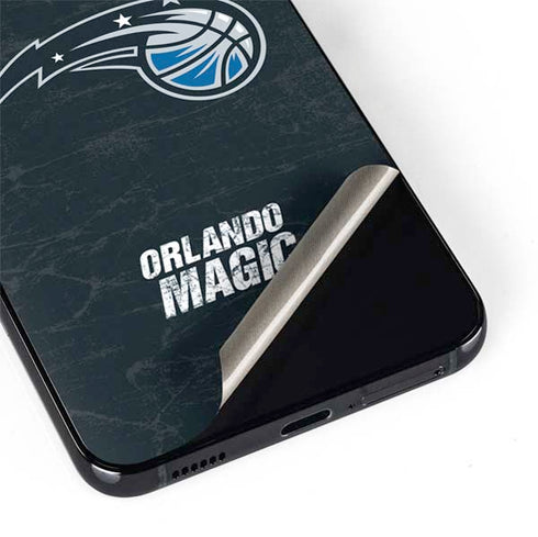 NBA Orlando Magic Black Secondary Logo Galaxy S22 Plus Skin