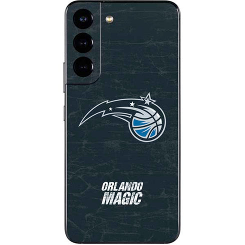 NBA Orlando Magic Black Secondary Logo Galaxy S22 Skin