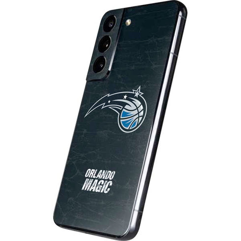NBA Orlando Magic Black Secondary Logo Galaxy S22 Skin