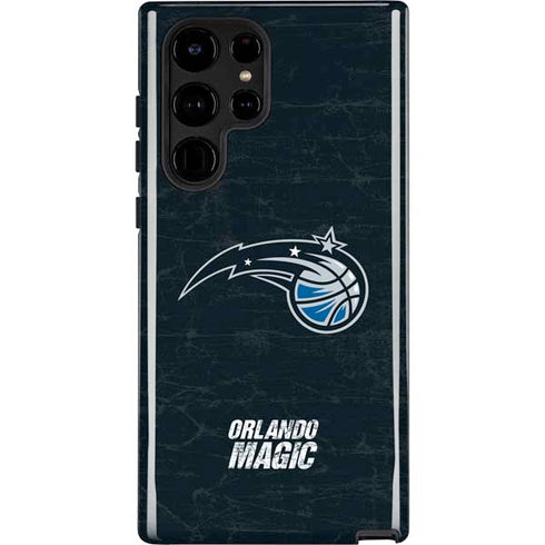 NBA Orlando Magic Black Secondary Logo Galaxy S22 Ultra Pro Case