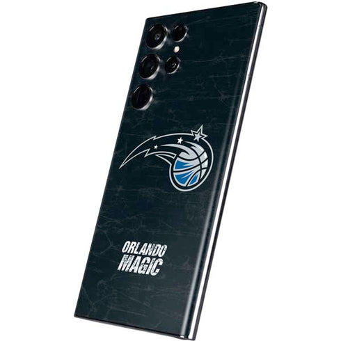 NBA Orlando Magic Black Secondary Logo Galaxy S22 Ultra Skin
