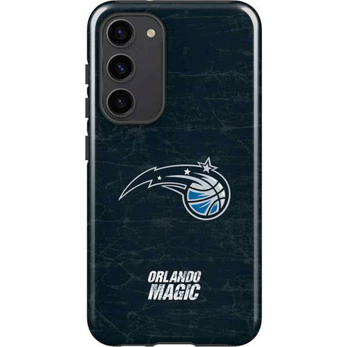NBA Orlando Magic Black Secondary Logo Galaxy S23 Plus Pro Case