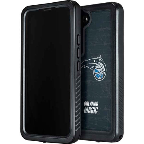 NBA Orlando Magic Black Secondary Logo Galaxy S23 Plus Waterproof Case