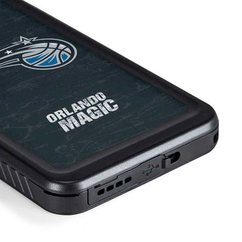 NBA Orlando Magic Black Secondary Logo Galaxy S23 Plus Waterproof Case