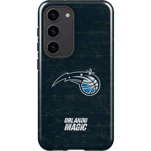 NBA Orlando Magic Black Secondary Logo Galaxy S23 Pro Case