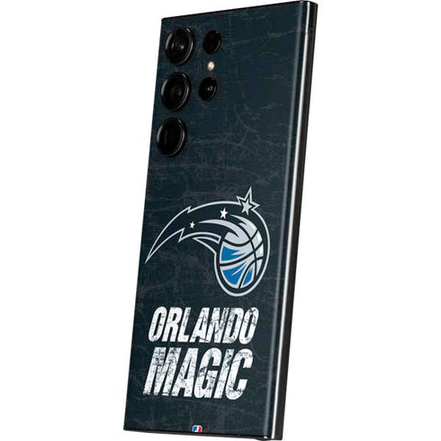 NBA Orlando Magic Black Secondary Logo Galaxy S23 Ultra Skin