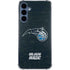 NBA Orlando Magic Black Secondary Logo Galaxy S24 Clear Case