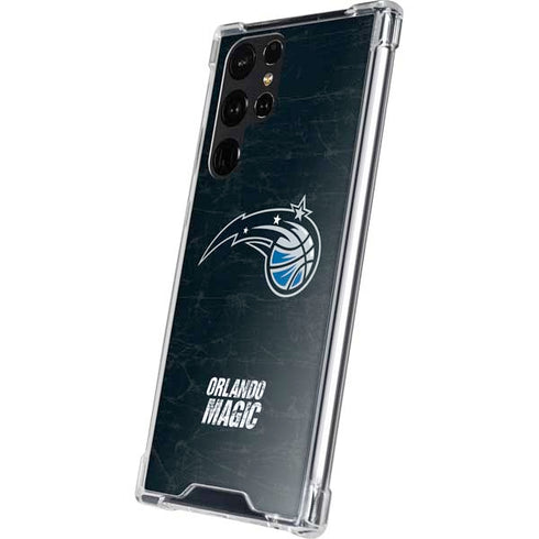 NBA Orlando Magic Black Secondary Logo Galaxy S24 Ultra Clear Case