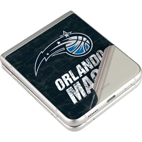 NBA Orlando Magic Black Secondary Logo Galaxy Z Flip3 5G Skin