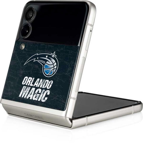 NBA Orlando Magic Black Secondary Logo Galaxy Z Flip3 5G Skin