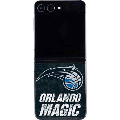 NBA Orlando Magic Black Secondary Logo Galaxy Z Flip5 5G Skin