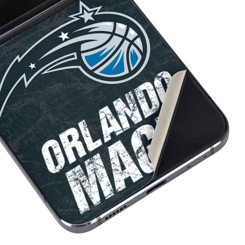 NBA Orlando Magic Black Secondary Logo Galaxy Z Flip5 5G Skin