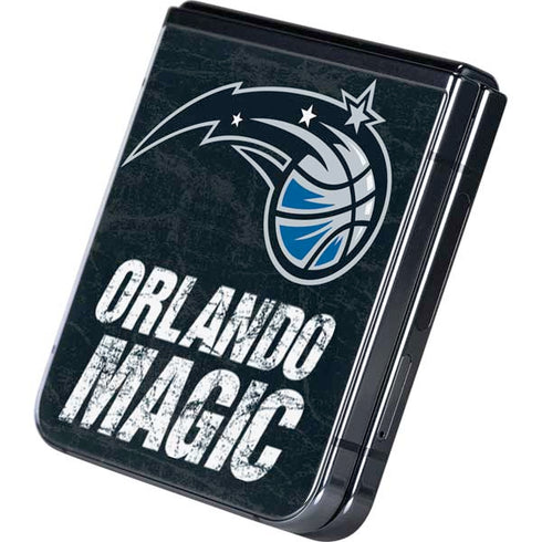 NBA Orlando Magic Black Secondary Logo Galaxy Z Flip5 5G Skin