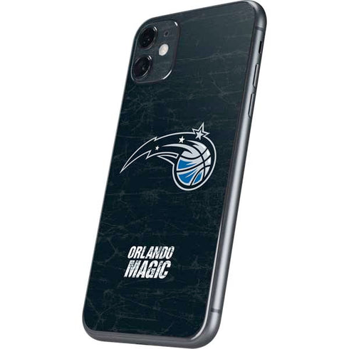 NBA Orlando Magic Black Secondary Logo iPhone 11 Skin