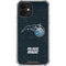 NBA Orlando Magic Black Secondary Logo iPhone 12 Clear Case