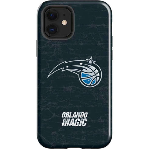 NBA Orlando Magic Black Secondary Logo iPhone 12 Impact Case