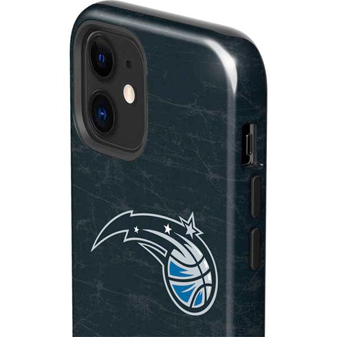 NBA Orlando Magic Black Secondary Logo iPhone 12 Impact Case