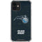 NBA Orlando Magic Black Secondary Logo iPhone 12 Mini Clear Case